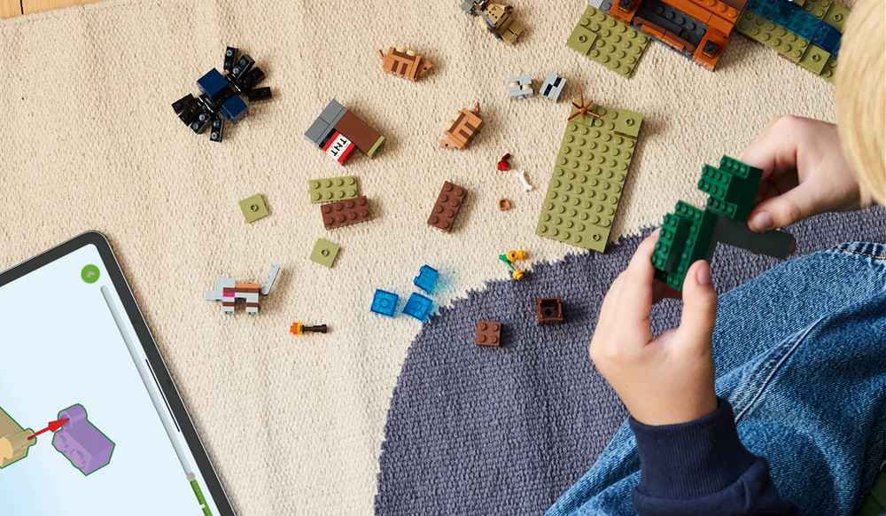 Stavebnica LEGO® Minecraft® 21269 Výprava do dolu a pásovec 247 dielikov, známe postavy, funkcie TNT a prestaviteľné prostredie ponúknu fanúšikom Minecraftu kreatívne dobrodružstvo.