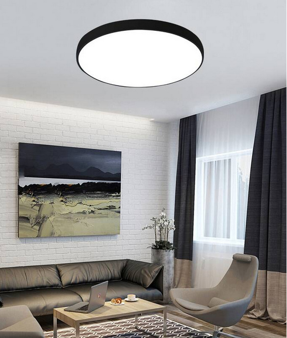 LED stropné svietidlo Top Light Metal 60C RC čierne Top Light Metal 60C RC (Metal 60C RC) čierne