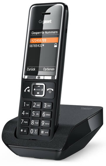 Domáci telefón Gigaset Comfort 550 čierny