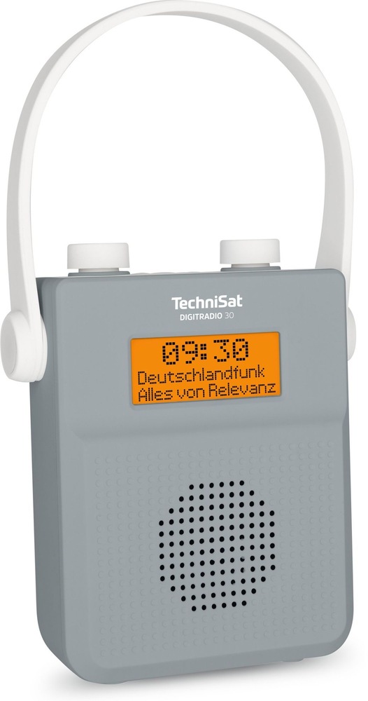 Rádioprijímač s DAB+ Technisat DIGITRADIO 30 sivý/biely Rádioprijímač s DAB+ Technisat DIGITRADIO 30 sivý/biely