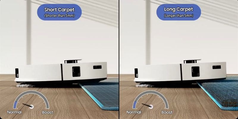 Robotický vysávač Samsung BESPOKE Jet Bot Combo AI VR7MD97714G/GE biely Robotický vysávač Samsung BESPOKE Jet Bot Combo AI VR7MD97714G/GE biely