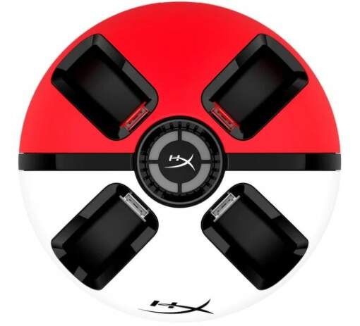 Dokovacia stanica HyperX ChargePlay Quad 2 Nintendo Switch Controller Charger biela/červená