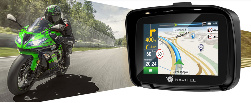 Navigačný systém GPS NAVITEL G590 MOTO čierna
