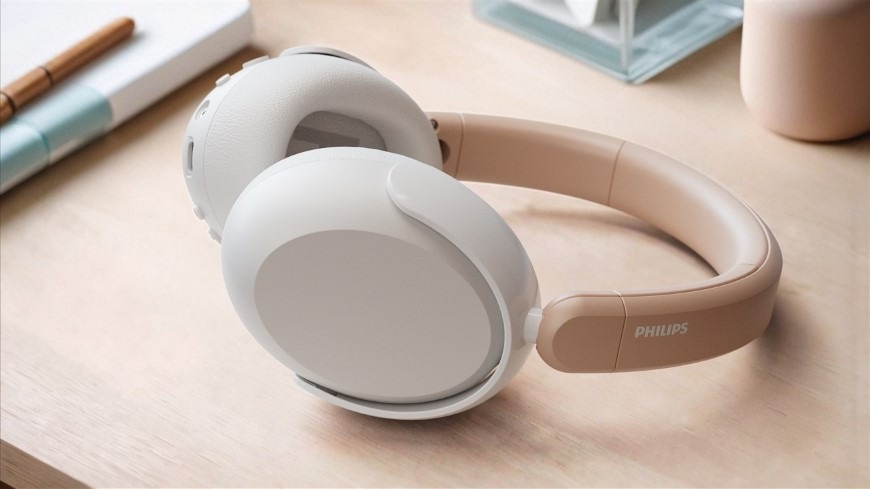 Slúchadlá Philips DetskáTAK5500AL béžová Detail vkusne spracovaných slúchadiel pre deti Philips TAK5500AL
