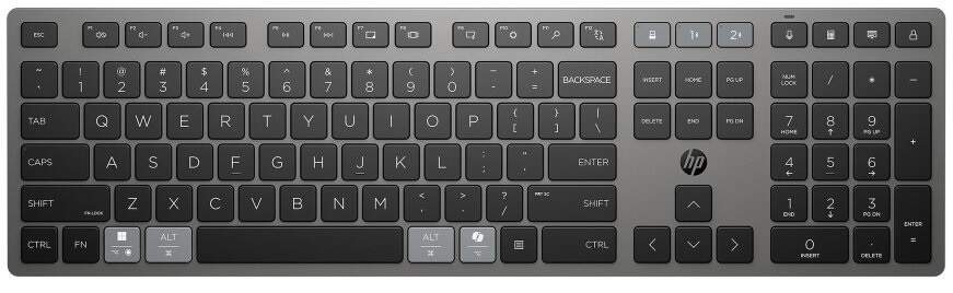Klávesnica s myšou HP 720 Multi-Device CZ čierna
