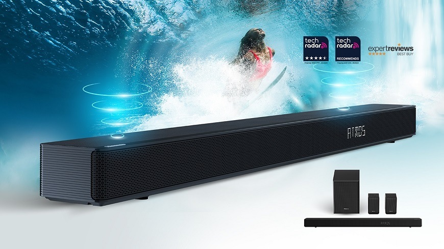 Soundbar Hisense AX5125H čierny Soundbar Hisense AX5125H, čierna, 5.1.2kanálový reproduktor