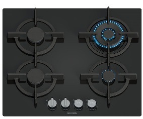 Plynová varná platňa Siemens iQ500 EP6A6HI10 čierna Plynová varná doska Siemens EP6A6HI10