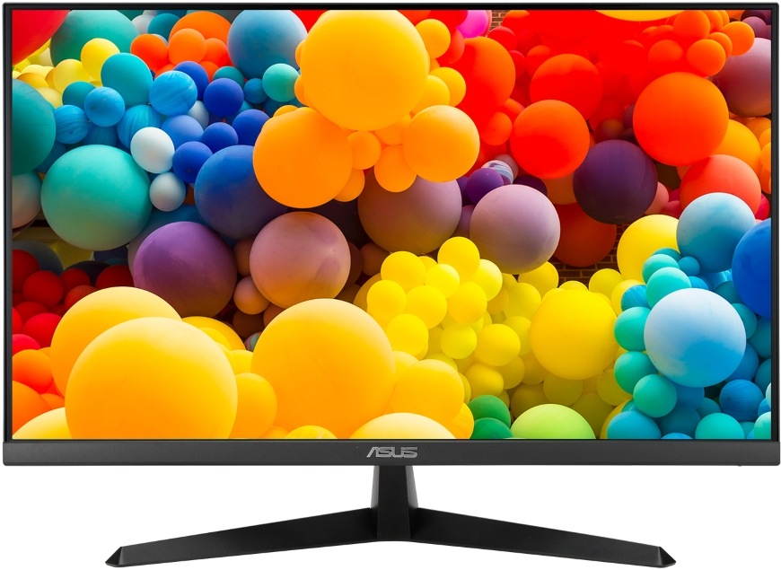 Herný monitor Asus VY249HGR čierny Detail monitora Asus VY249HGR s jasnými farbami