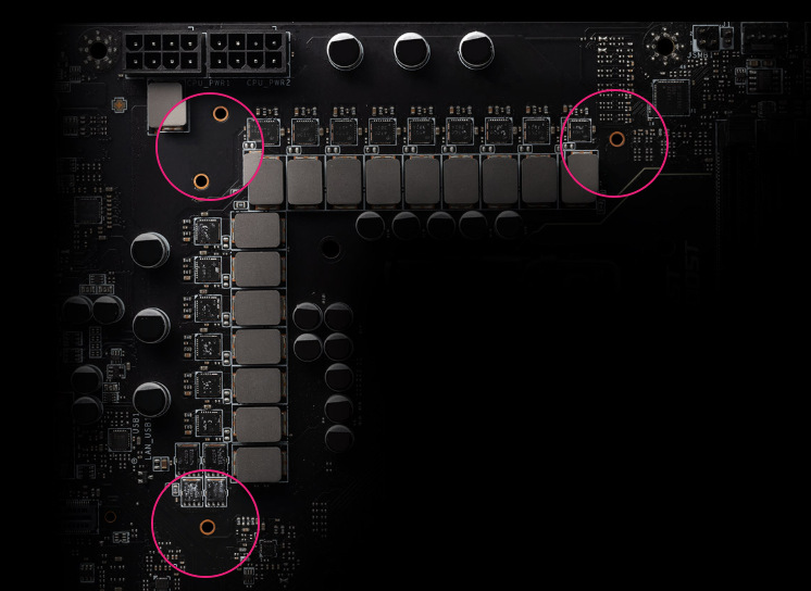 Základná doska MSI MPG Z790 CARBON MAX WIFI II MSI MPG Z790 CARBON MAX WIFI II dbá aj na ochranu hardvéru