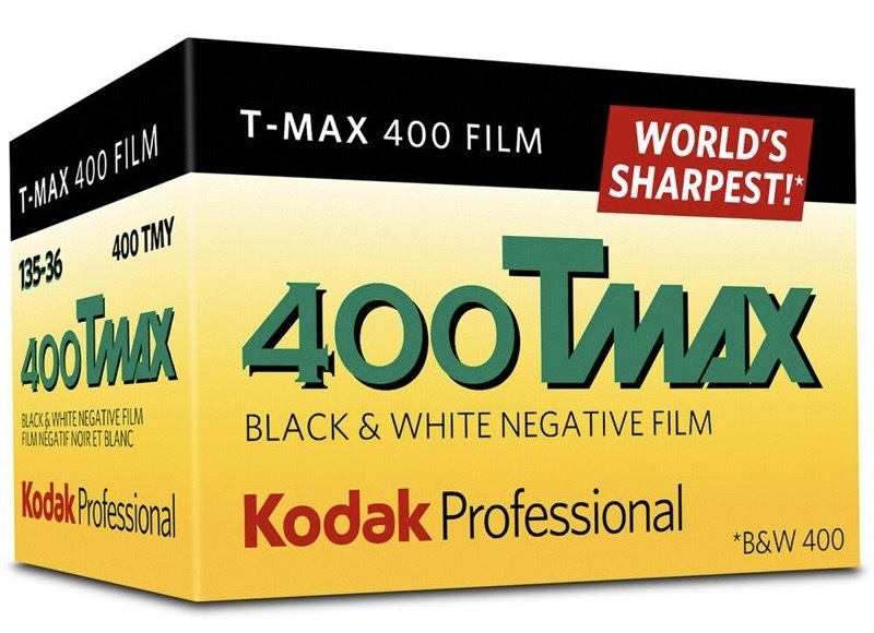 Profesionálny čiernobiely negatívny film Kodak ponúka 36 snímok, vysoká ostrosť