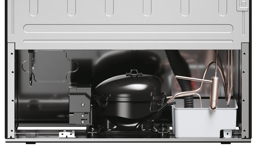 Chladnička s mrazničkou Haier HDW3618DNPB čierna