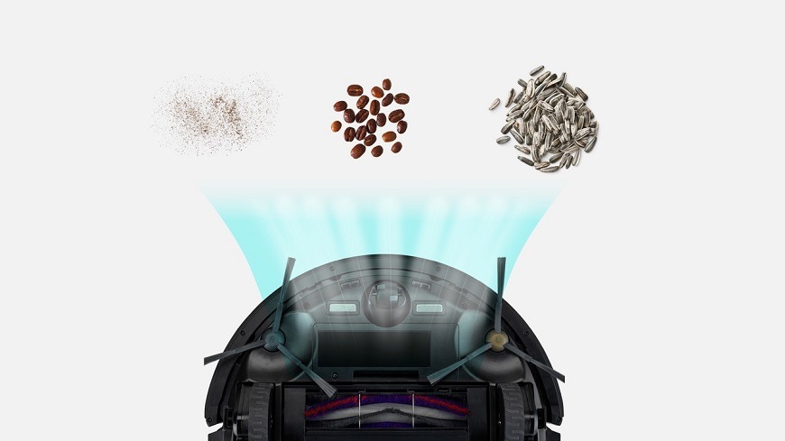 Robotický vysávač Hisense RVCLS144AB, čierny, SmartPOWER motor
