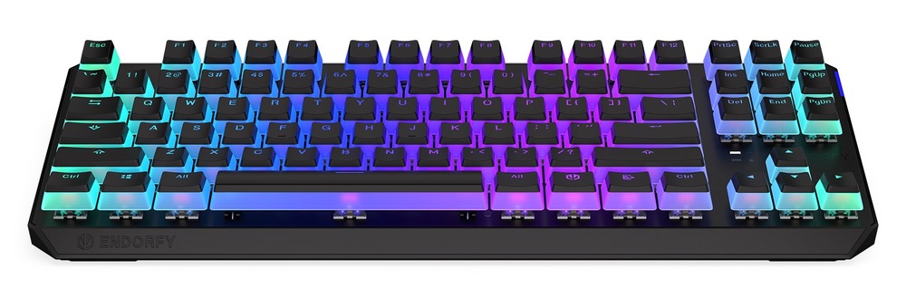 Klávesnica ENDORFY Thock TKL Wireless Red Pudding, US layout čierna Klávesnica ENDORFY Thock TKL Wireless Red Pudding, US layout čierna