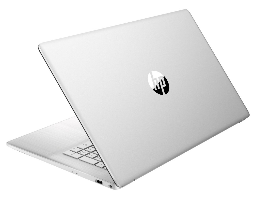 Notebook HP 17-cn4013nc + Game Pass predplatné na 3 mesiace strieborný Oceníte špičkový IPS displej s matným povrchom a veľkosťou 17,3 palcov.