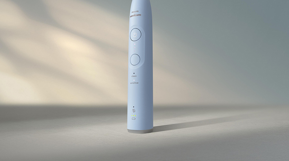Zubná kefka Philips Sonicare 6100 HX7406/02 modrá Zubní kartáček Philips HX7406/02 Sonicare 6100