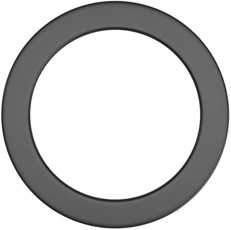 Magnetická nálepka FIXED MagPlate na mobilné telefóny pre použitie technológie MagSafe čierna