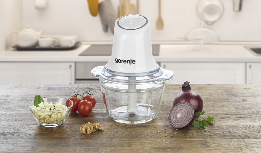 Sekáčik potravín Gorenje S501GW biely Elektrický sekáčik Gorenje S501GW