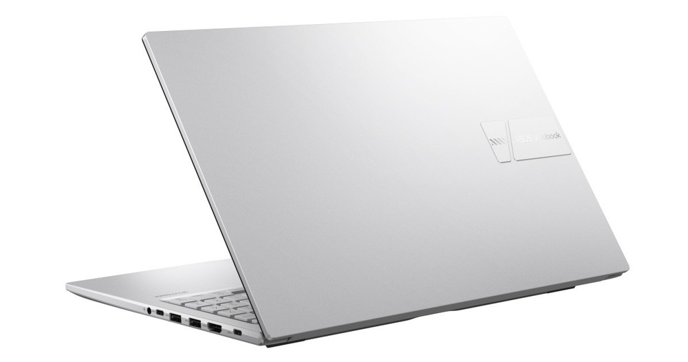 Notebook Asus Vivobook 15 modrý Pootvorený notebook Asus Vivobook 15 zozadu