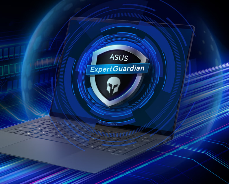Notebook Asus ExpertBook Ultra sivý Asus ExpertBook Ultra ponúka aj pokročilé zabezpečenie ExpertGuardian