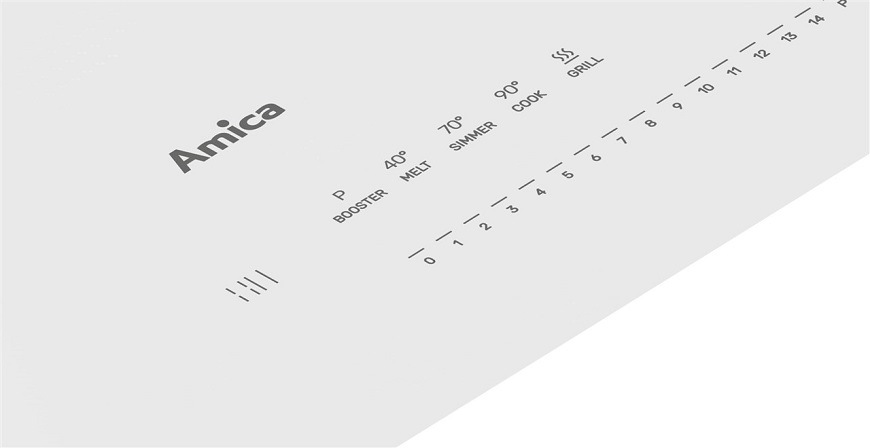 Indukčná varná doska Amica DI 6418 SBW biela Indukčná varná doska Amica DI 6418 SBW biela