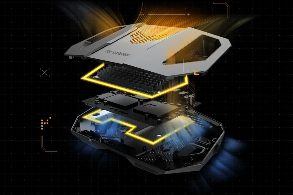 Router Asus Herní TUF-BE9400 3-pásmový WiFi7, AiMesh čierny ASUS TUF Gaming BE9400 je navrhnutý pre najnáročnejšiu prevádzku