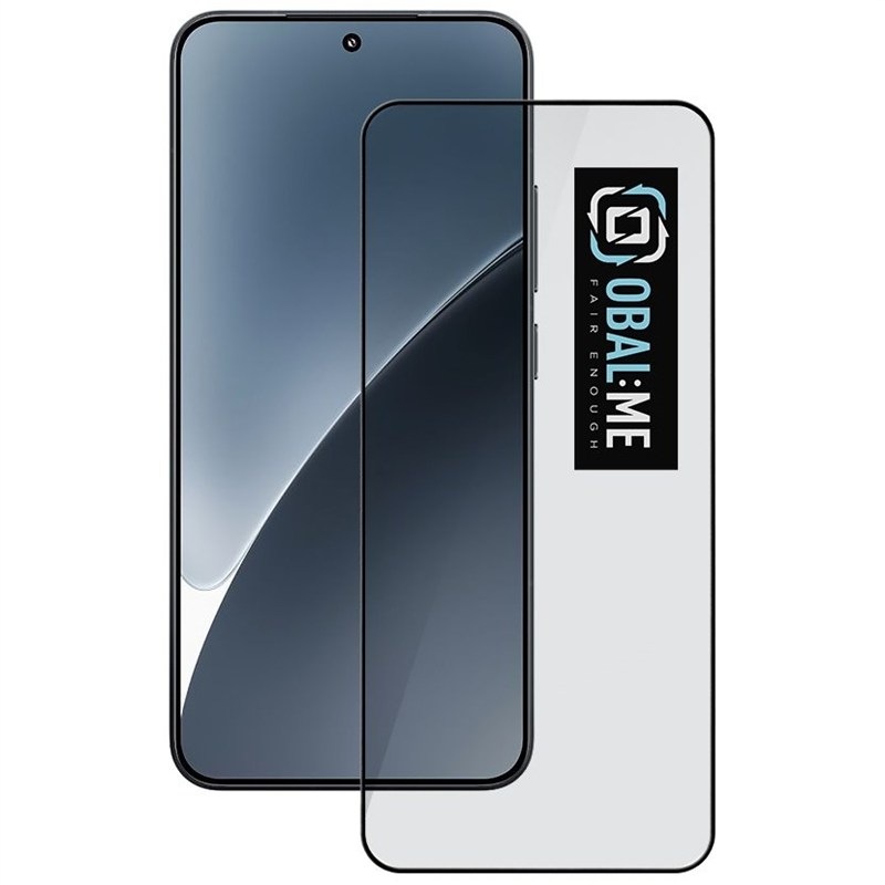Tvrdené sklo Obal:Me 5D na Xiaomi 15 - čierne