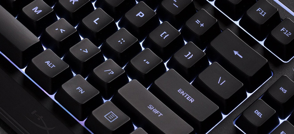 Klávesnica HyperX Alloy Core RGB, US čierna Klávesnica HyperX Alloy Core RGB, US čierna