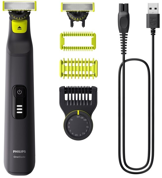 Zastrihávač fúzov Philips OneBlade Pro 360 QP6542/15 čierny/zelený