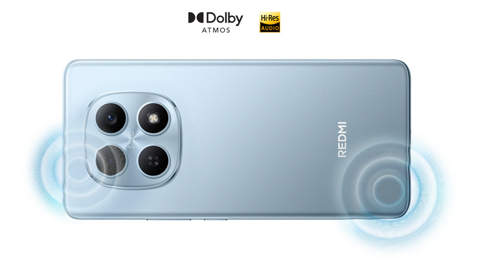 Mobilný telefón Xiaomi Redmi Note 15 8 GB / 256 GB čierny U Xiaomi Redmi Note 15 sa môžete tešiť aj na stereo zvuk