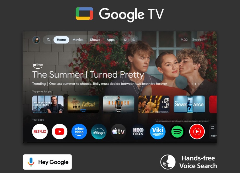 Televízor Sony Bravia 3 MII 55" Televízia Sony Bravia 3 MII kino Dolby Vision