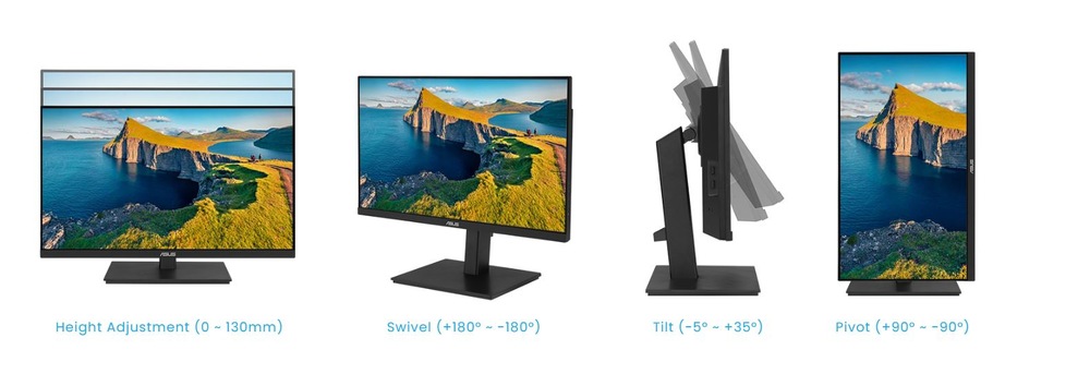 Monitor Asus VA24ECPSN čierny Asus VA24ECPSN