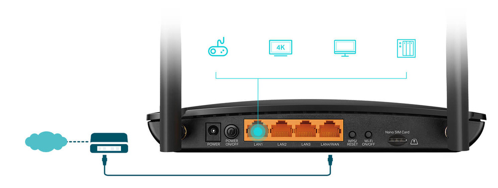 Router TP-Link Archer MR500, LTE čierny Router TP-Link Archer MR500, LTE čierny