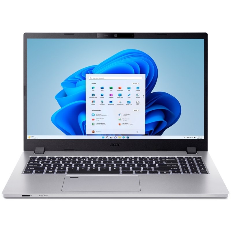 Notebook Acer TravelMate P2 15 (TMP215-75-G2-TCO-54EZ) strieborný