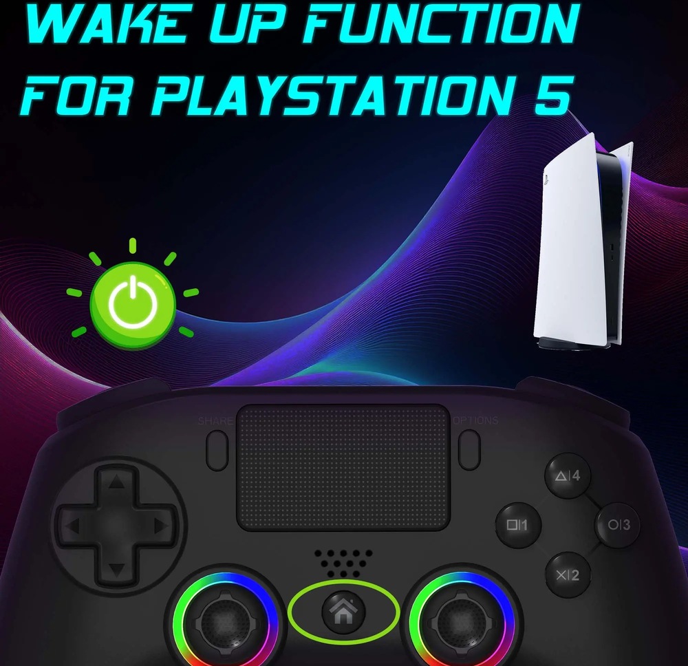 Herný ovládač Subsonic Superdrive Wireless s funkciou prebudenia konzoly PlayStation 5″ width=