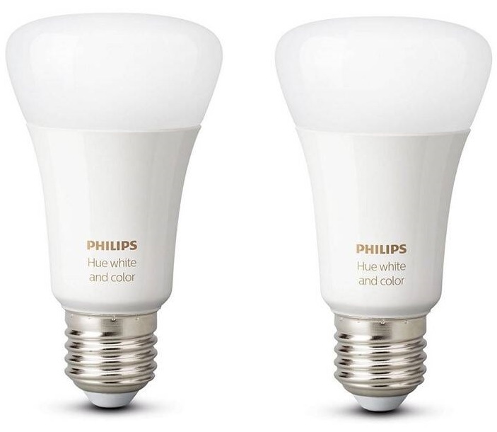 Inteligentná žiarovka Philips Hue Bluetooth 9W, E27, White and Color Ambiance (2ks) Inteligentná žiarovka Philips Hue Bluetooth 9W, E27, White and Color Ambiance (2ks)