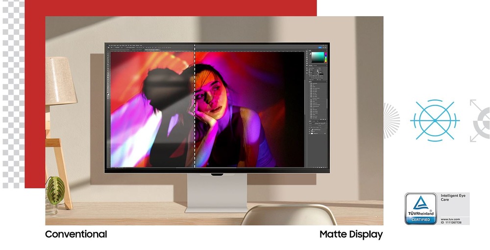 Monitor Samsung ViewFinity 5K S90PC Smart strieborný Samsung ViewFinity 5K S90PC
