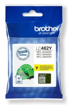 Cartridge Brother LC-462BY, 550 stran žltá Cartridge Brother LC-462BY, 550 stran žltá
