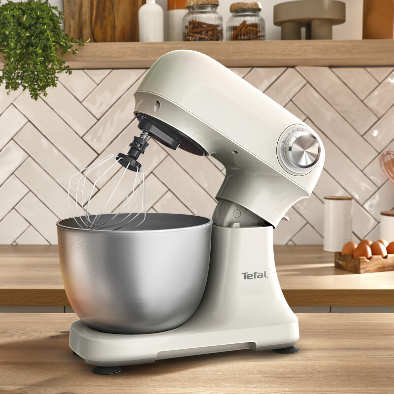 Kuchynský robot Tefal QB140AF0 Bake Easy biely Kuchynský robot Tefal QB140AF0 Bake Easy biely
