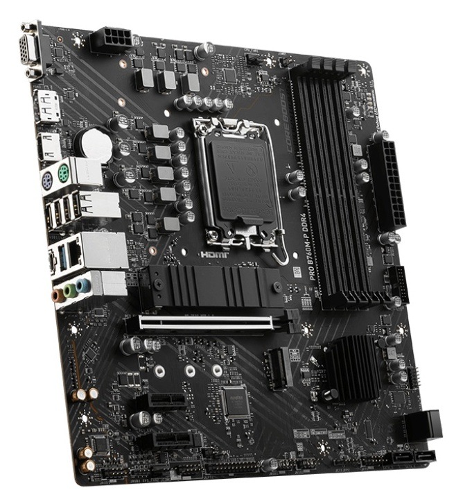 Základná doska MSI PRO B760M-P DDR4 MB MSI PRO B760M-P Intel 1700, mATX