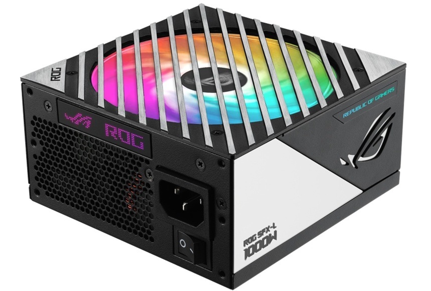 Zdroj Asus ROG Loki SFX-L 1200W 80+ Titanium ARGB Detail obrázku PC zdroje.
