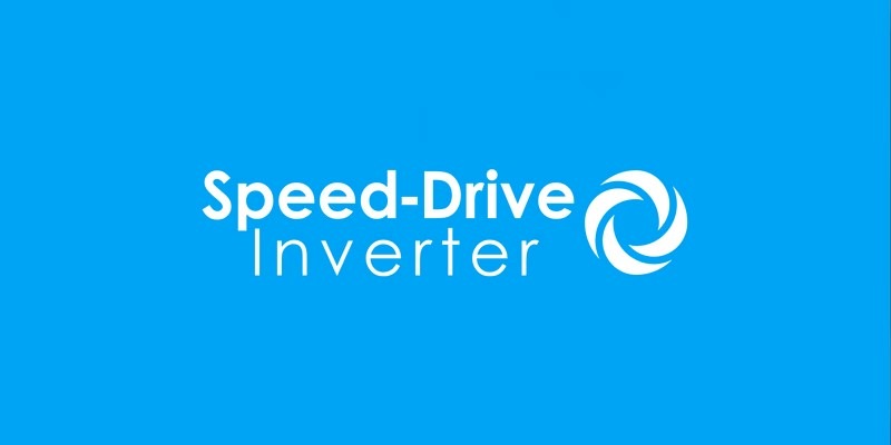 Umývačka riadu Candy CI 4C4F1A modrý banner s nápisom speed drive inverter