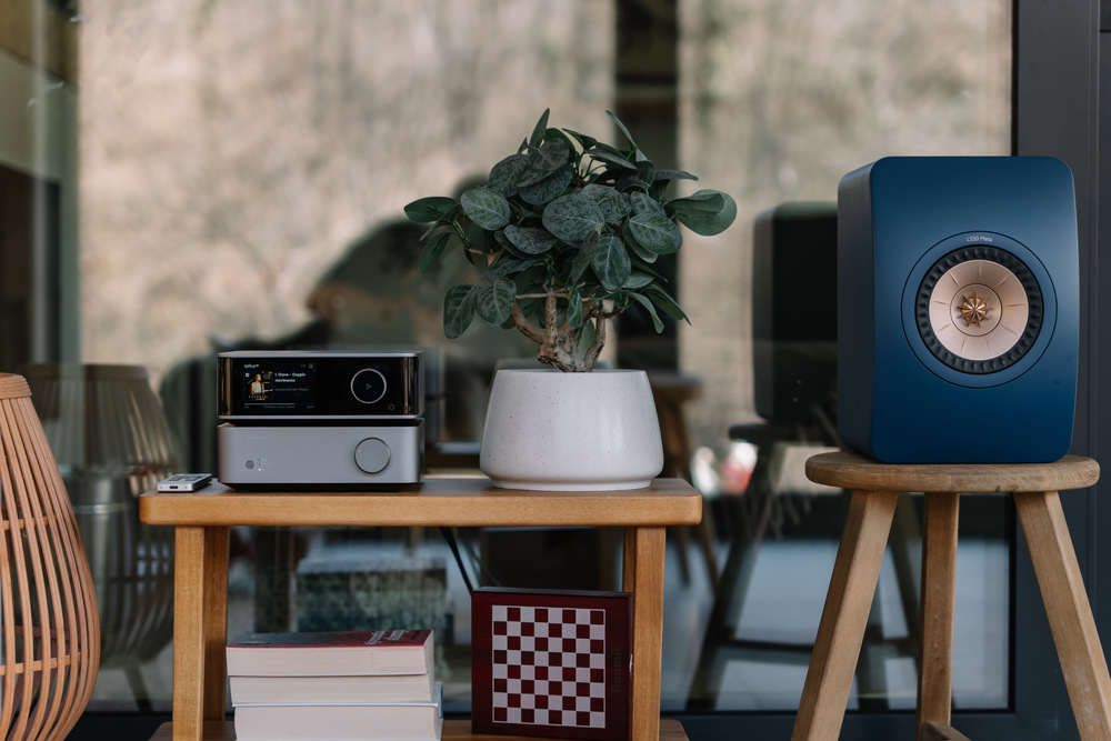 Zosilňovač WiiM Vibelink Amp čierny/sivý Zosilňovač WiiM Vibelink Amp vám poskytne výkonný a kvalitný zvuk až 192 kHz/24 bit