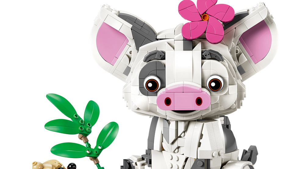 Stavebnica LEGO® │ Disney 43292 Pua Aplikácia LEGO Builder prevedie deti stavaním krok za krokom a umožní im model prezerať v 3D aj vracať sa k nemu pri hraní.