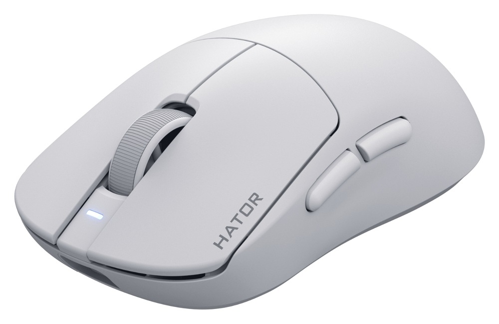 Herná myš HATOR Quasar 3S Ultima 8K Wireless s kolieskom a dvojicou bočných tlačidiel