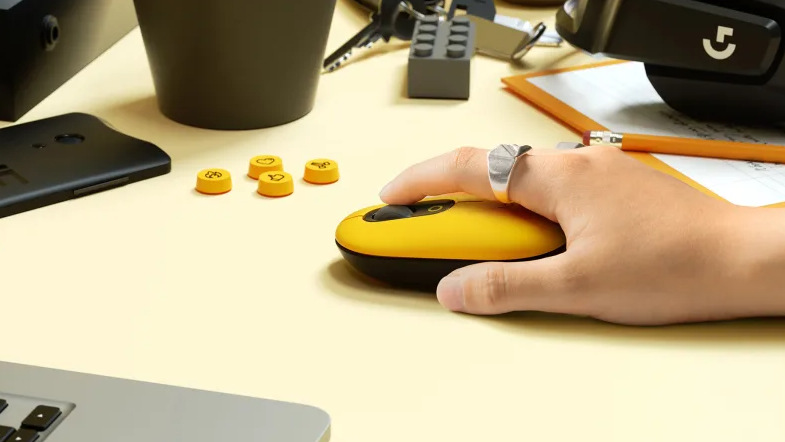 Myš Logitech POP - blast yellow žltá Myš Logitech POP - blast yellow žltá