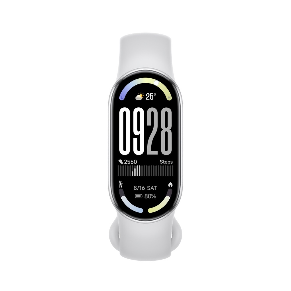 Fitness náramok Xiaomi Smart Band 10 strieborný
