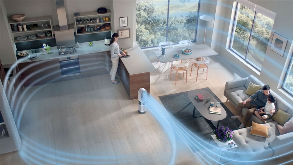 Čistička vzduchu Dyson Purifier Hot+Cool HP1 HP11 strieborná Čistička vzduchu Dyson Purifier Hot+Cool HP1 HP11 strieborná