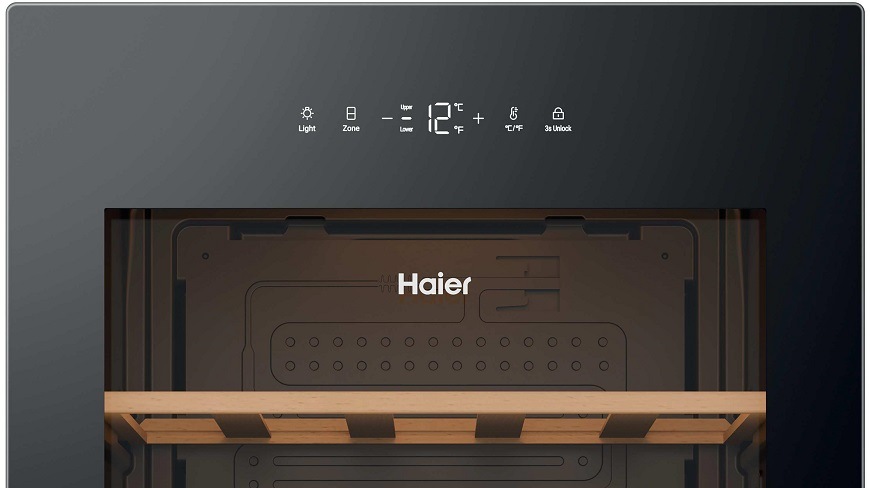 Vínotéka Haier HWS32GDG čierna