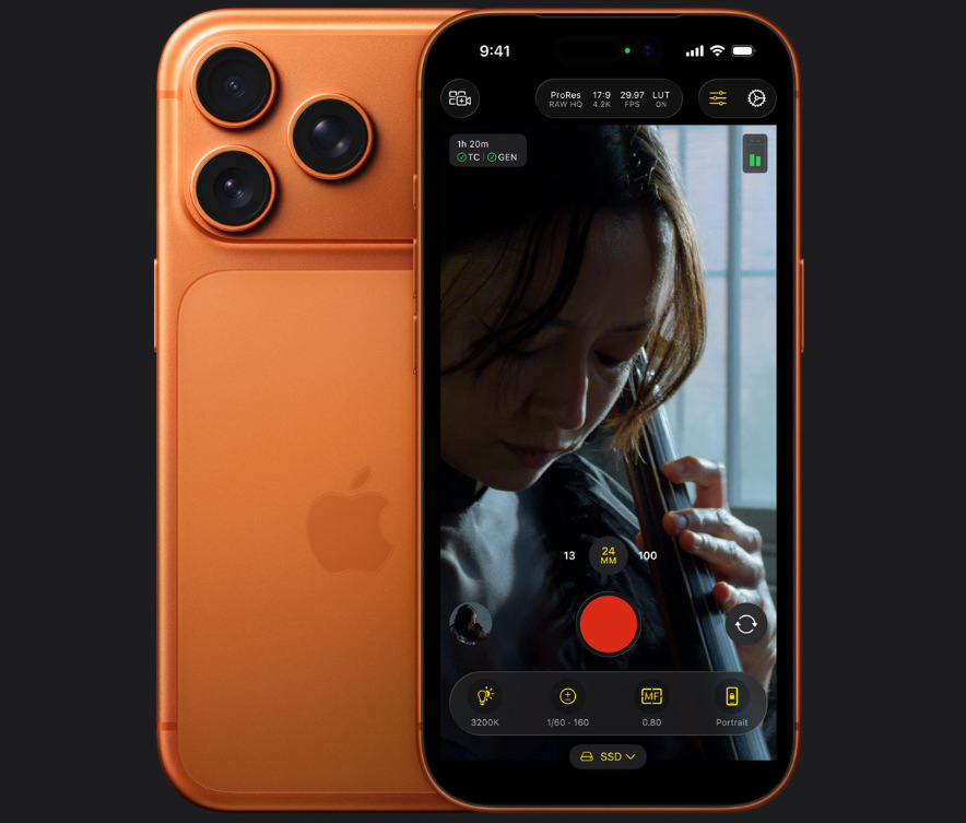 Mobilný telefón Apple iPhone 17 Pro Max 256 GB kozmicky oranžový