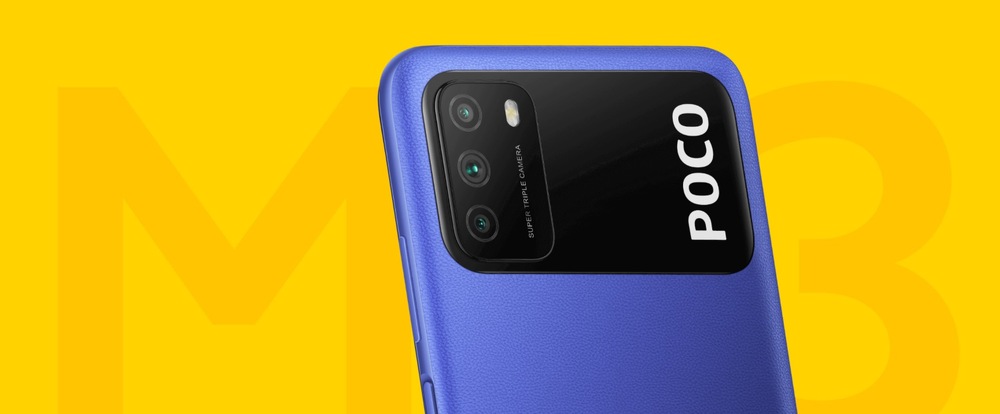 Mobilný telefón Poco M3 64 GB čierny Chytrý mobilní telefon Xiaomi Poco M3